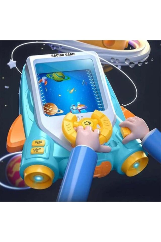 BÜYÜK DİREKSİYONLU ENGELLERDEN KAÇINMA ve MEYDAN OKUMA YARIŞ SİMÜLASYON OYUNU RACING GAME