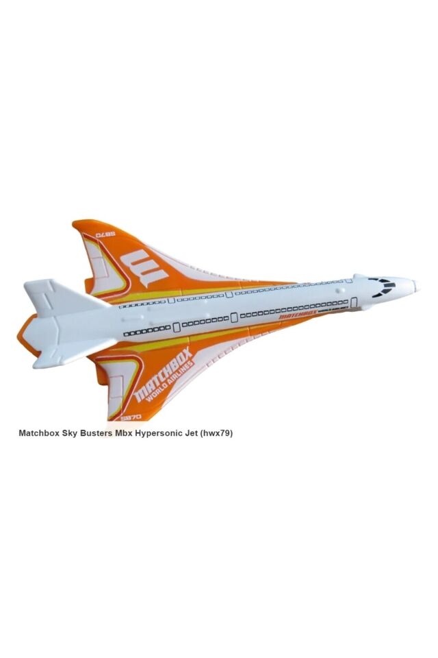 SKY BUSTERS METAL MBX HYPERSONIC JET UÇAK HWX79