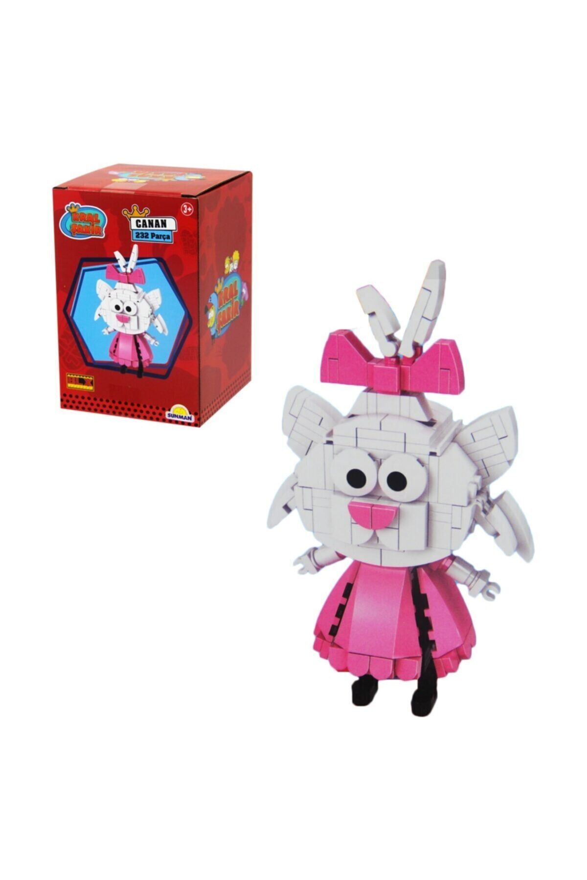 Erfa Grup - Blx Yapı Oyuncak Kral Şakir Canan Figür 232 Parça