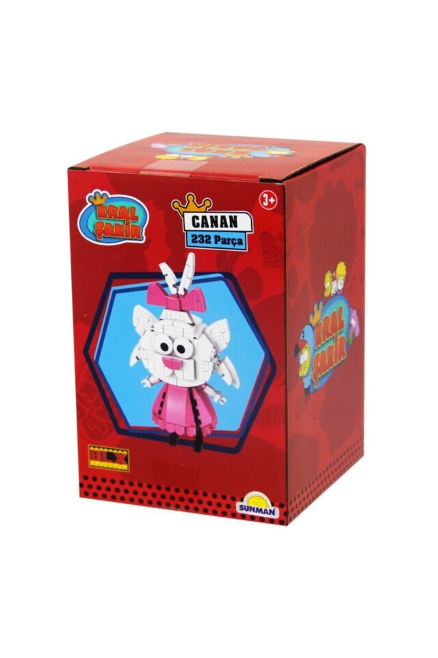 Erfa Grup - Blx Yapı Oyuncak Kral Şakir Canan Figür 232 Parça