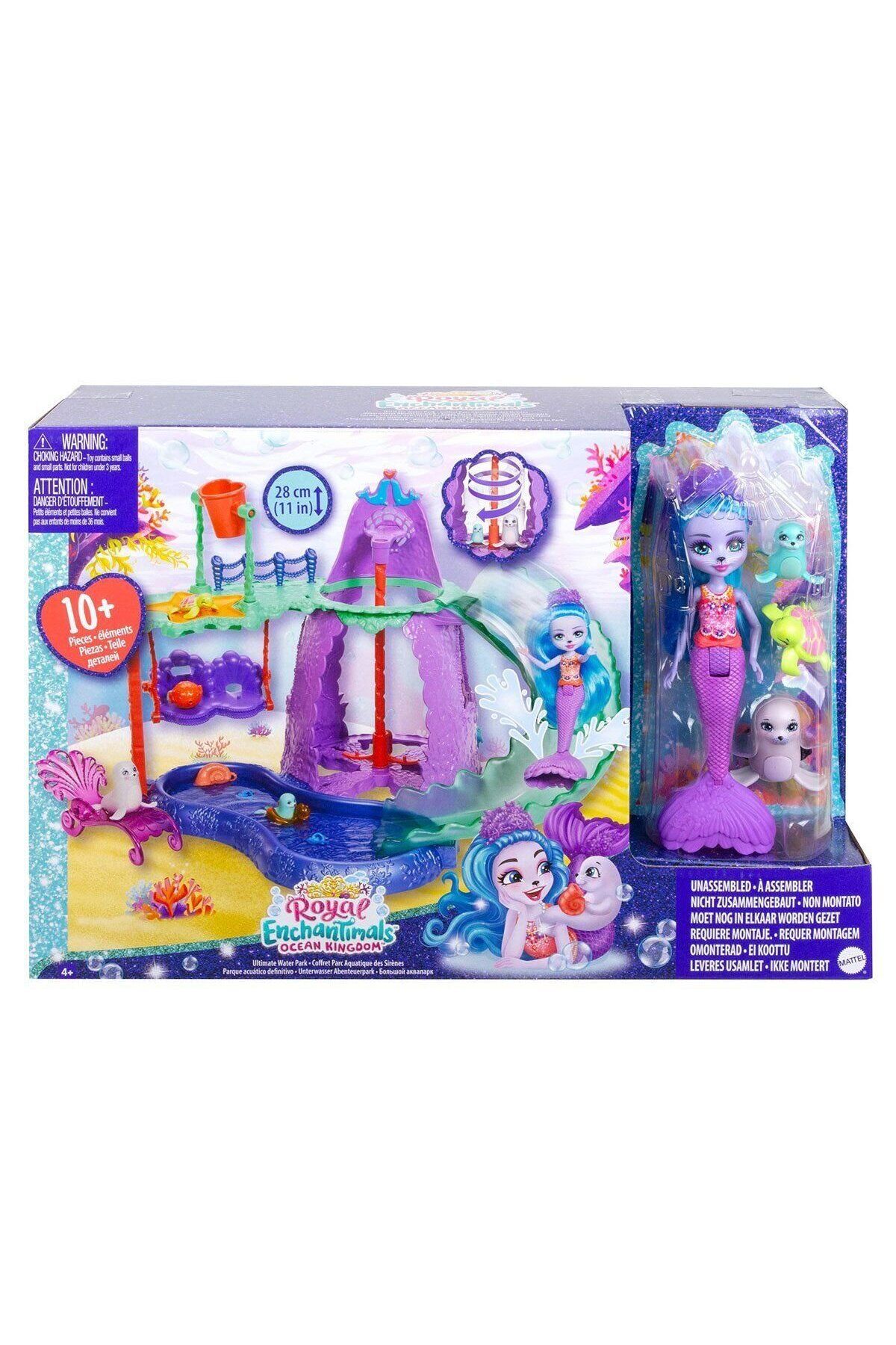 Hcg03 Görkemli Enchantimals Okyanus Krallığı Eğlenceli Su Parkı