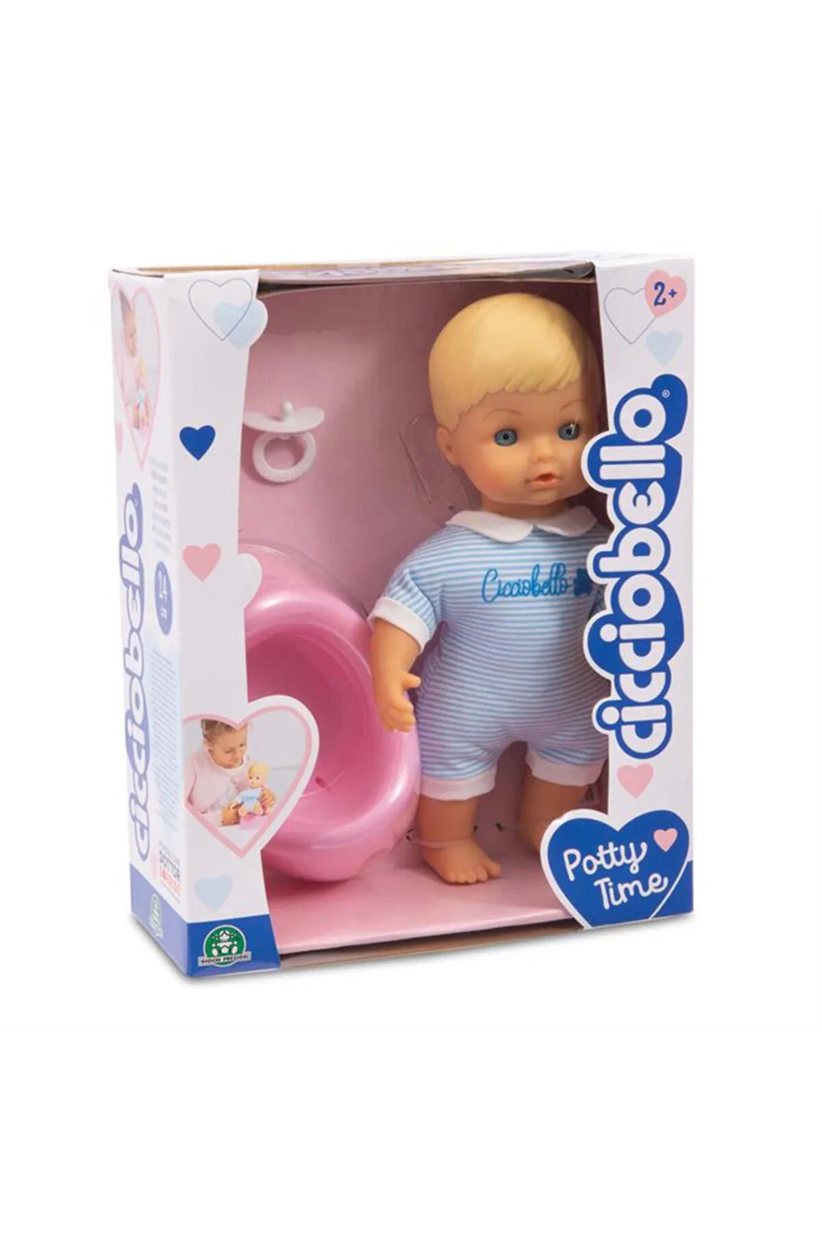 CİCİOBELLO YUMUŞAK BEBEK TUVALET ZAMANI 24 CM POTTY TİME SOFT BABY