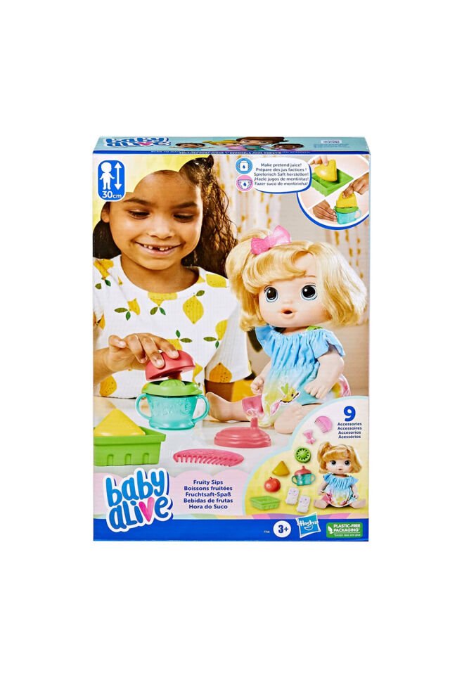 Bebeğimle Eğlenceli Yudumlar Sarışın F7356