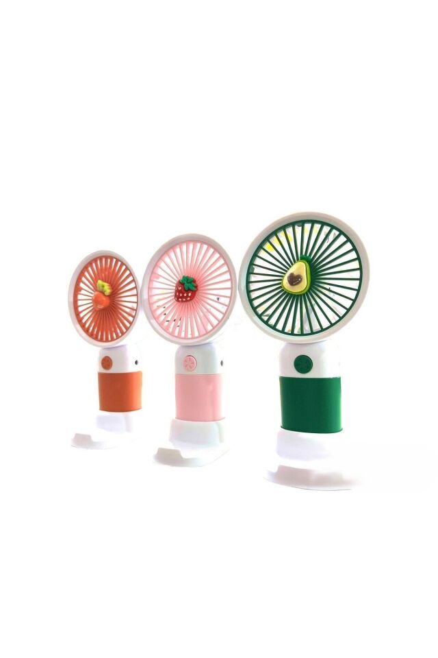 USB FAN HANDHELD/DESKTOP ELDE VE MASADA KULLANMAYA UYGUN TELEFON TUTUCULU