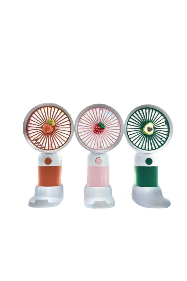 USB FAN HANDHELD/DESKTOP ELDE VE MASADA KULLANMAYA UYGUN TELEFON TUTUCULU