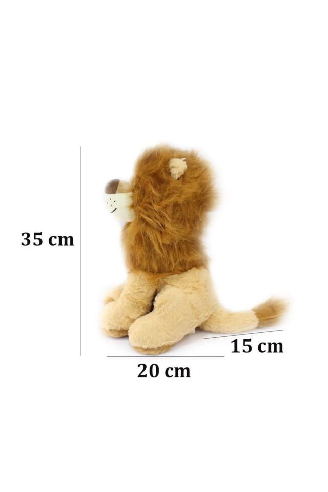 PELUŞ ASLAN 35 CM SOFT YUMUŞAK YELLOW LİON OYUN VE UYKU ARKADAŞI