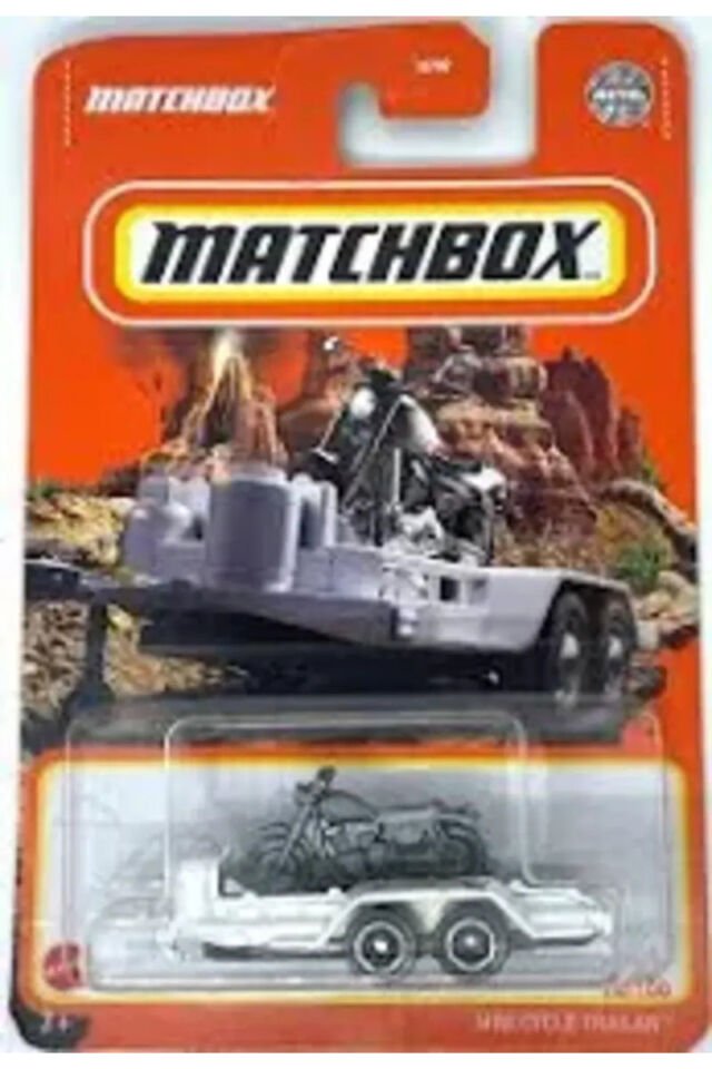 MBX CYCLE TRAILER TEKLİ METAL ARAÇLAR HFT19 1:64