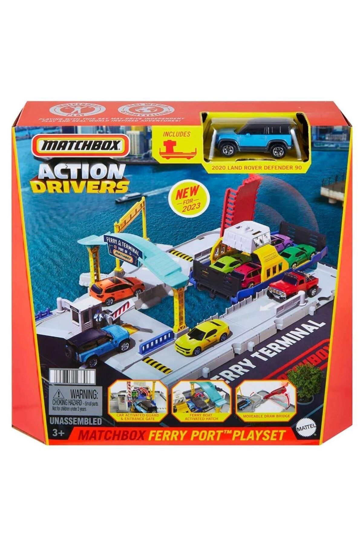 Aksiyon Sürücüleri Oyun Seti Gvy82 Hmh29 Ferry Port