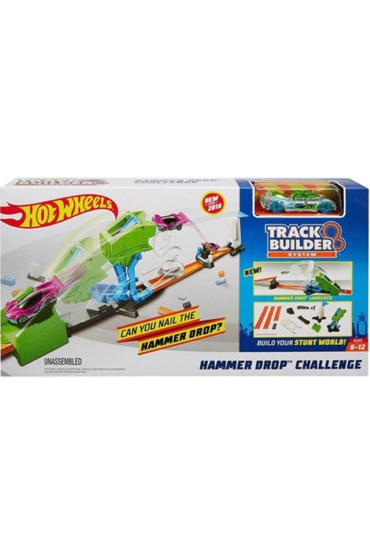 Track Builder Çekiç Düşüşü Macerası Hammer Drop Challenge