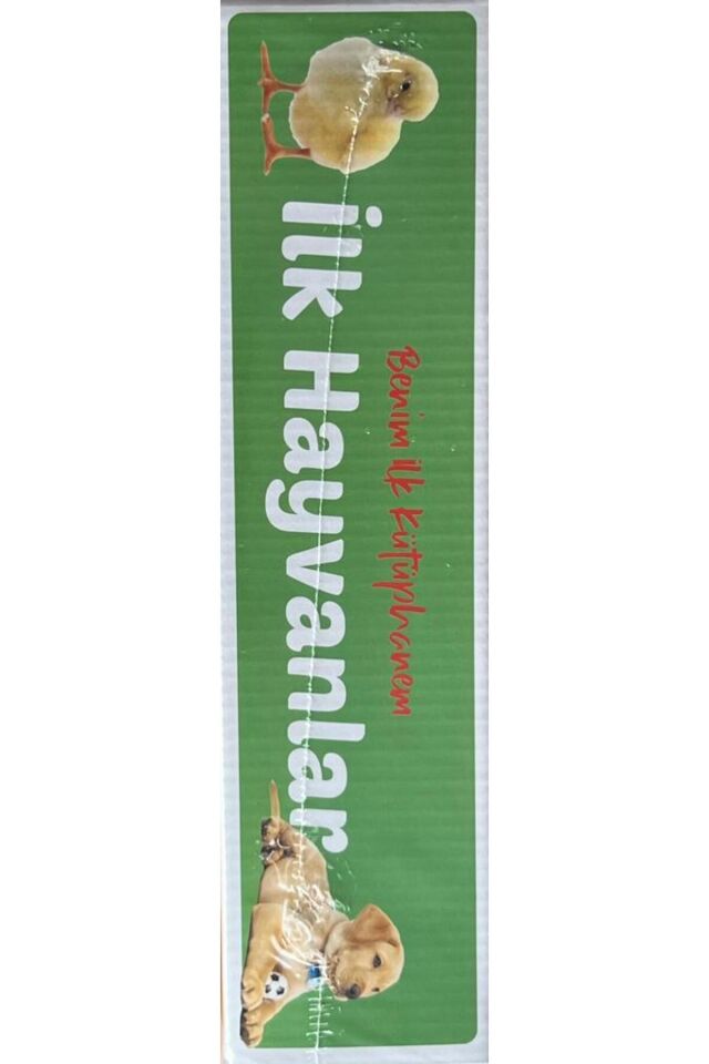 BENİM İLK KÜTÜPHANEM İLK HAYVANLAR EĞİTİCİ AKTİVİTE OYUNCAKLARI KİTAPLAR 8 KİTAP