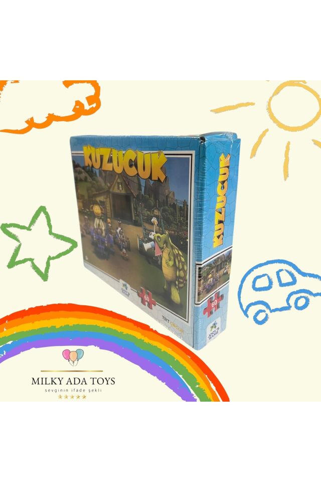 KUZUCUK 60 PARÇA PUZZLE YAPBOZ SETİ