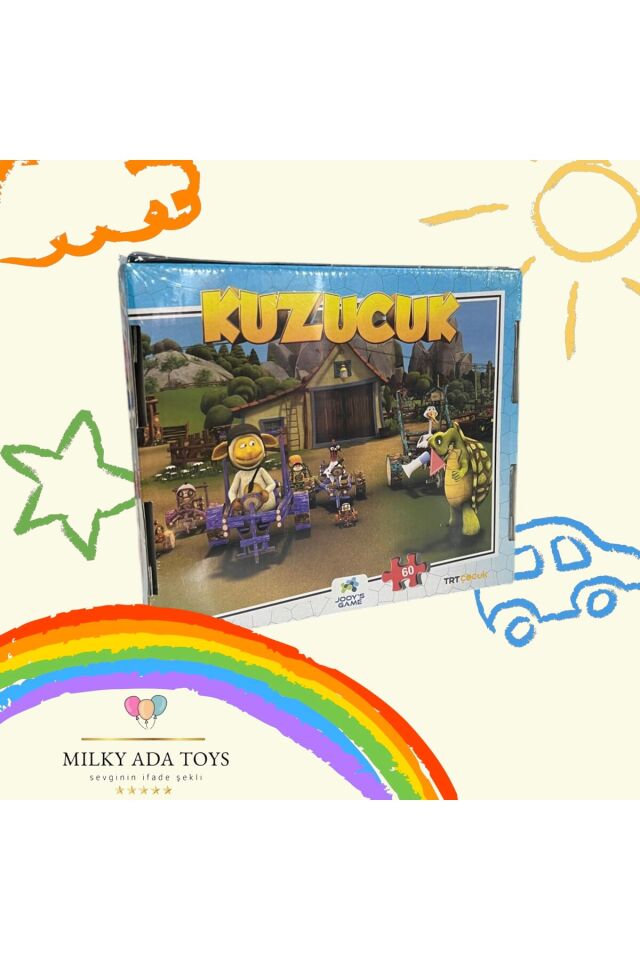 KUZUCUK 60 PARÇA PUZZLE YAPBOZ SETİ