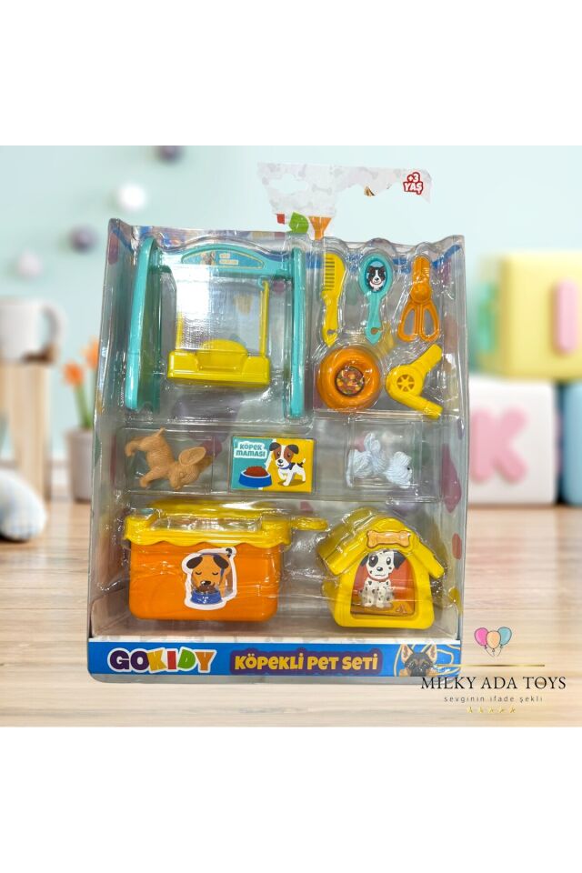 KÖPEKLİ PET SET OYUN SETİ DOG PET SET