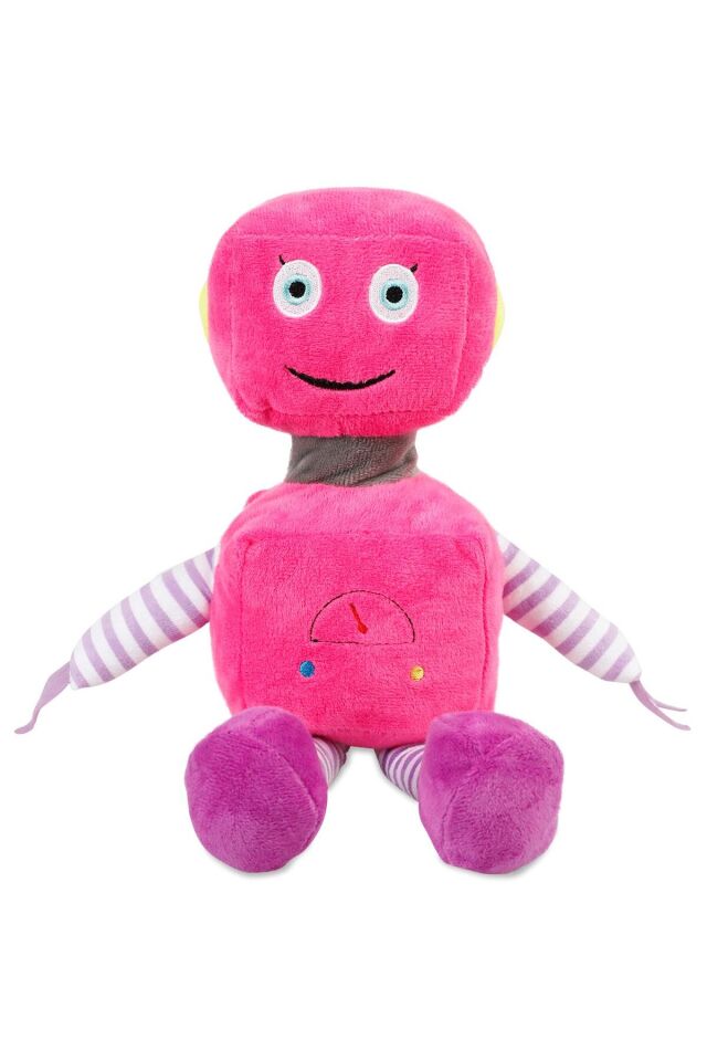 PELUŞ SEVİMLİ ROBOTLAR 35 CM RENKLİ SOFT YUMUŞAK OYUNCAK UYKU VE OYUN ARKADAŞI