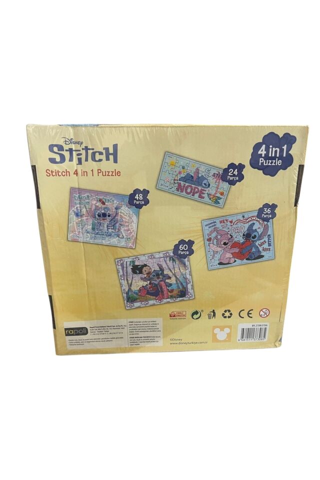 DİSNEY STİTCH 4 İN 1 PUZZLE YAP BOZ