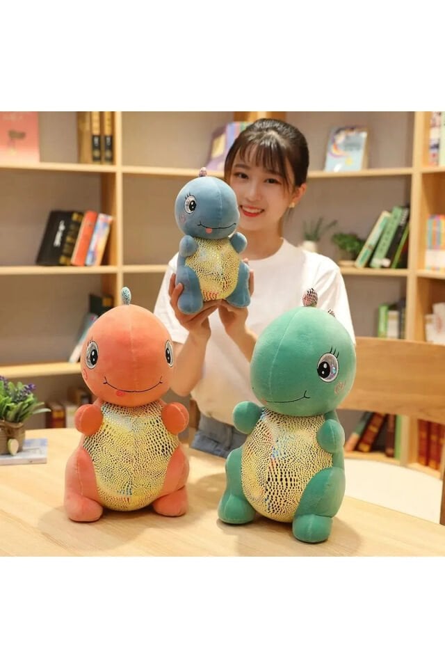 SEVİMLİ PELUŞ DİNOZOR 30 CM OYUN VE UYKU ARKADAŞI YUMUŞAK SOFT OYUNCAK