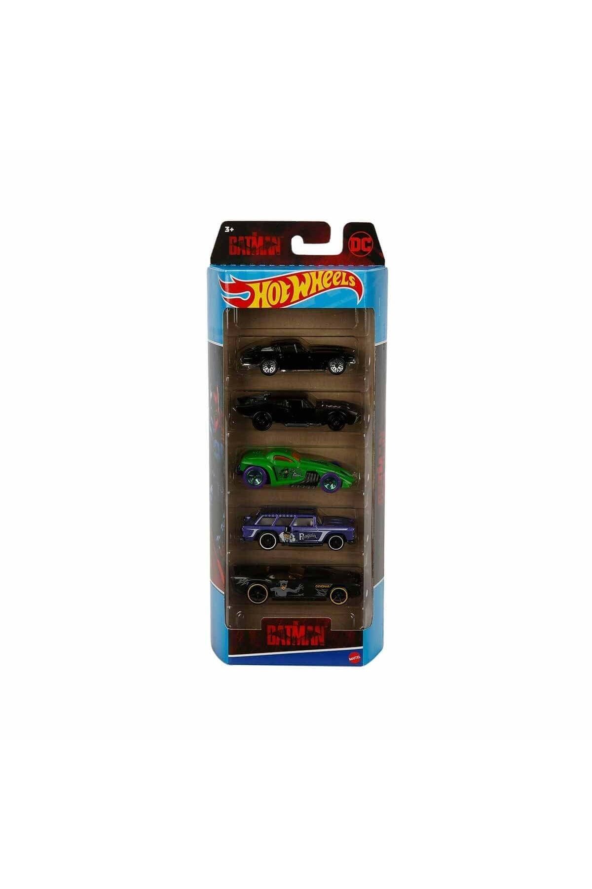 Hot  Wheels 5'li Araba Seti - Batman