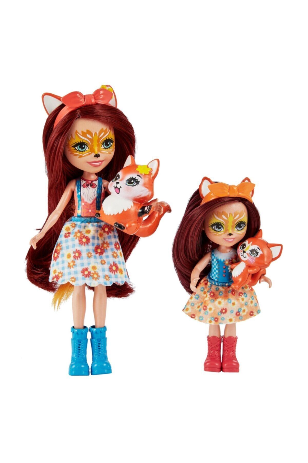 Kız Kardeş Bebekler Serisi Hcf79 - Felicity Fox & Flick