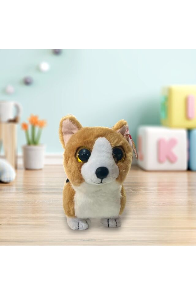 COLIN CORGI DOG SEVİMLİ KÖPEK PELUŞ 15 CM