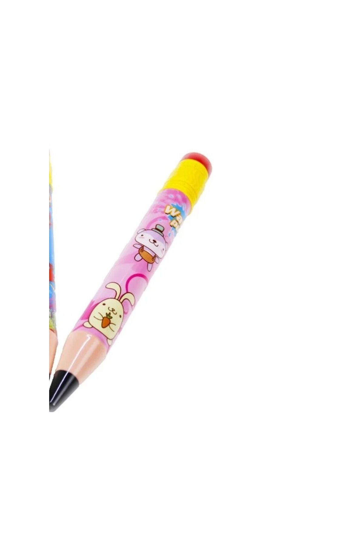 KALEM ŞEKİLLİ SU POMPASI 40 CM RESİMLİ DENİZ HAVUZ SU OYUNCAĞI WATER PUMP SARI YEŞİL PEMBE