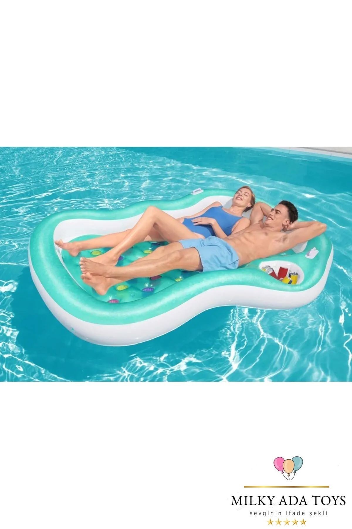 43045 JUMBO BARDAKLI YATAK ÇİFT KİŞİLİK LÜX DENİZ YATAĞI 216 Cm  X 178 Cm