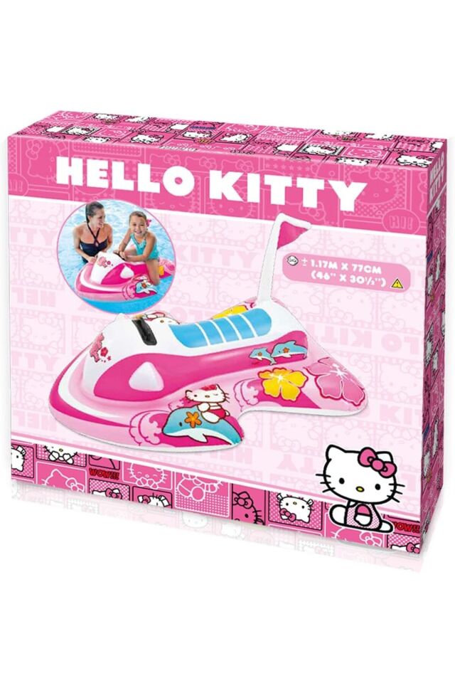 İntex 57522 Hello Kitty Çocuk Binici 117x77Cm jet ski