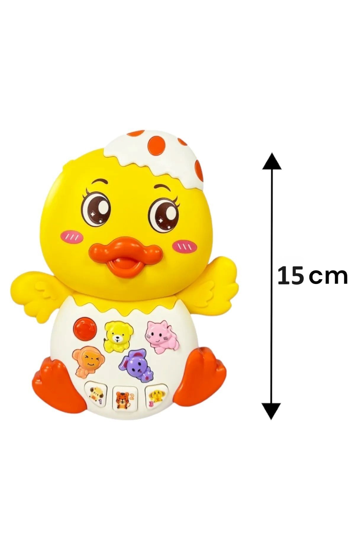 IŞIKLI ve MÜZİKLİ ÖRDEK BEBEK OKUL ÖNCESİ EĞİTİCİ PİYANO