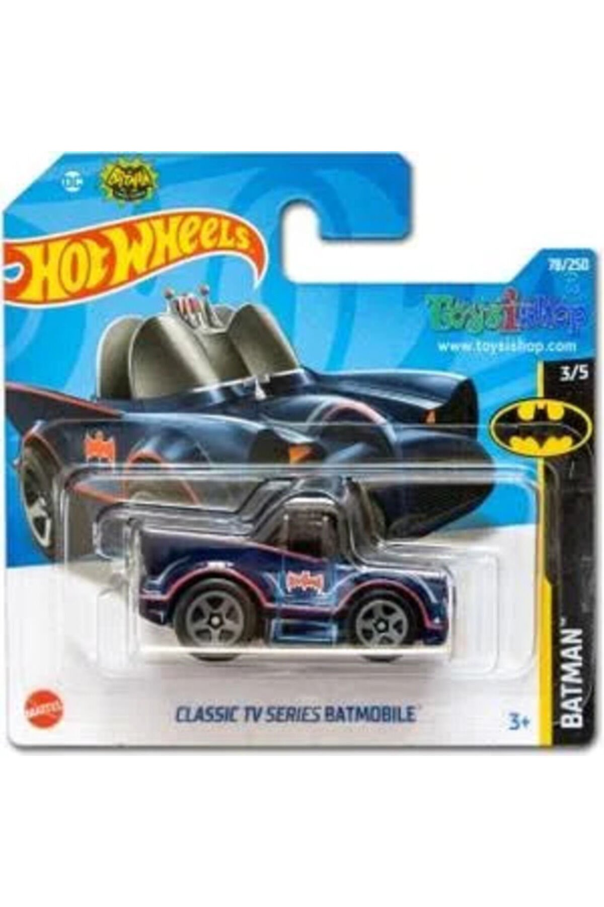 CLASSIC TV SERIES BATMOBİLE TEKLİ METAL ARABALAR HCW60