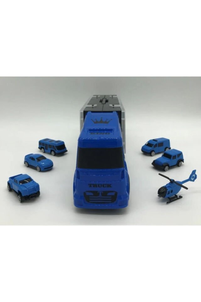 POLİCE TRUCK 14 ARAÇ KAPASİTELİ 6 ARAÇLI POLİS TIR SETİ