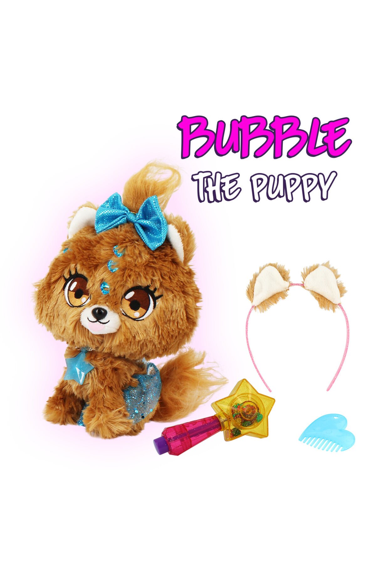 PRESTİJ OYUNCAK SHIMMER STARS PET PELUŞ OYUNCAK 30 CM KÖPEK-KEDİ-PANDA