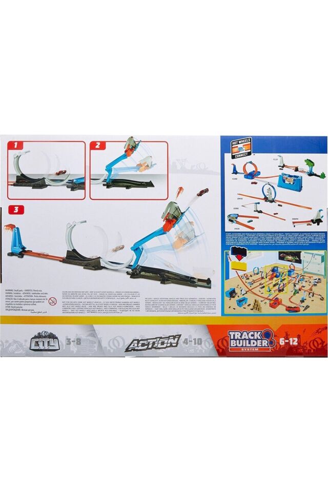 Hotwheels Roket Fırlatan Aksiyon Yarış Seti