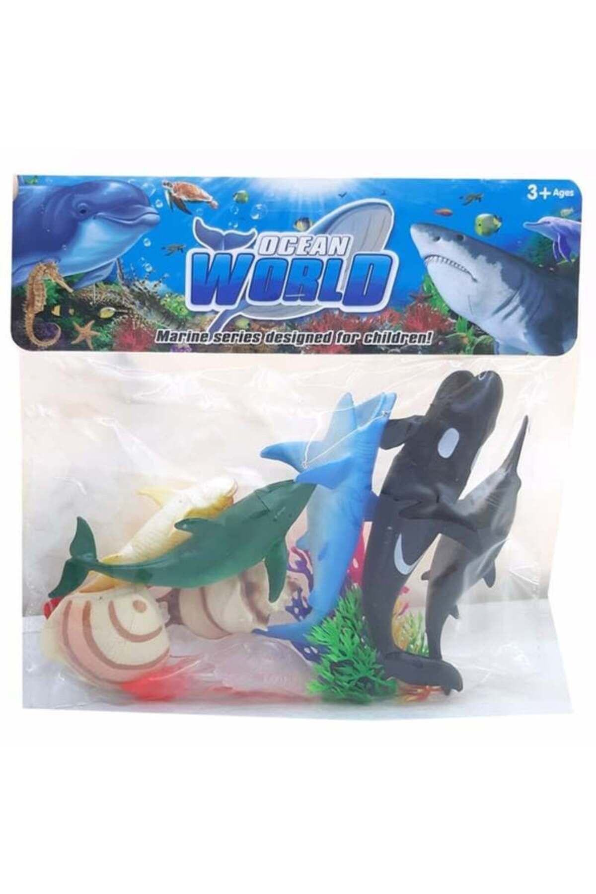 OCEAN WORLD DENİZ HAYVANLARI SET ORTA BOY 11 PARÇA KÖPEK BALIKLARI SHARK z-083