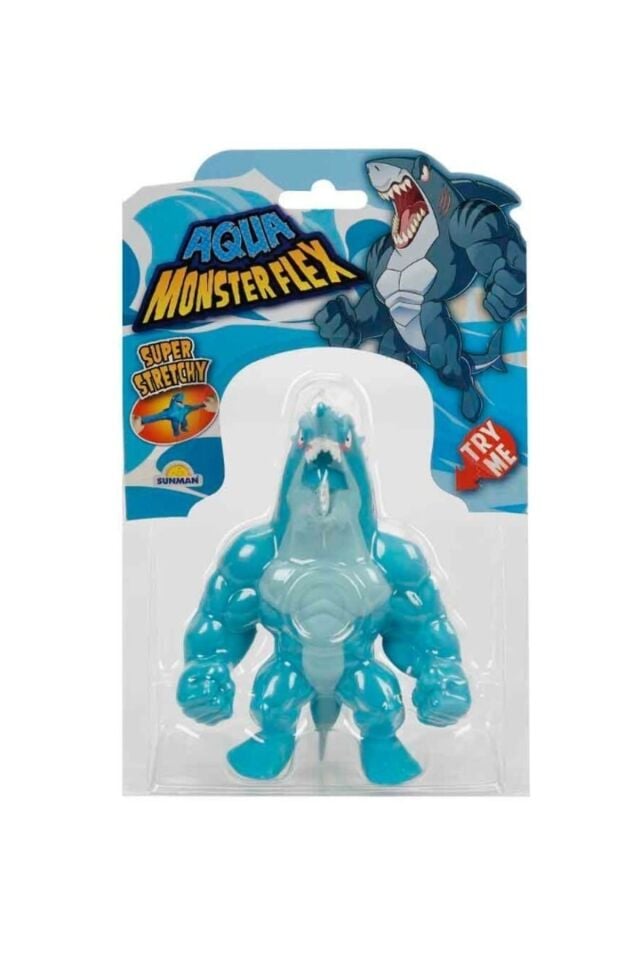 Uzayan Oyuncak Aqua Monsterflex Süper Esnek Figür @helıjav@ Monster Flex, Süper Esnek Deniz Canavarı