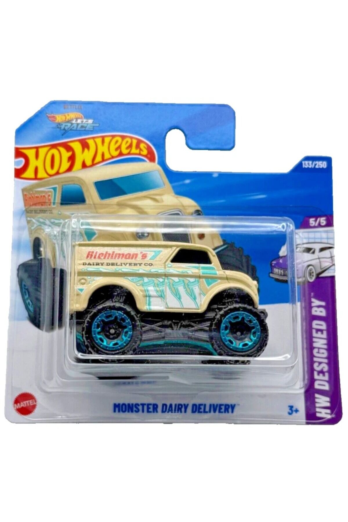 Monster Dairy Delivery – Tasarım Serisi Koleksiyon Arabası (133/250)