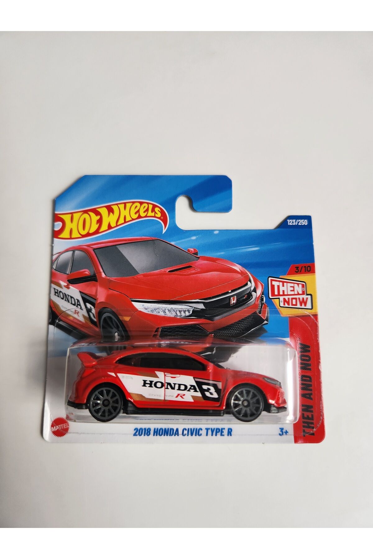 Hotwheels 2018 Honda Civic Type R Kırmızı Oyuncak Araba