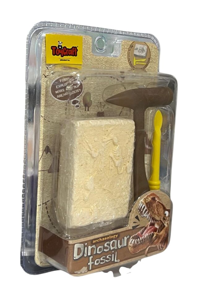 TOYCRAFT Dinozor fosili kazı çalışması keşif arkeoloji seti arkeolog dinosour archaeology