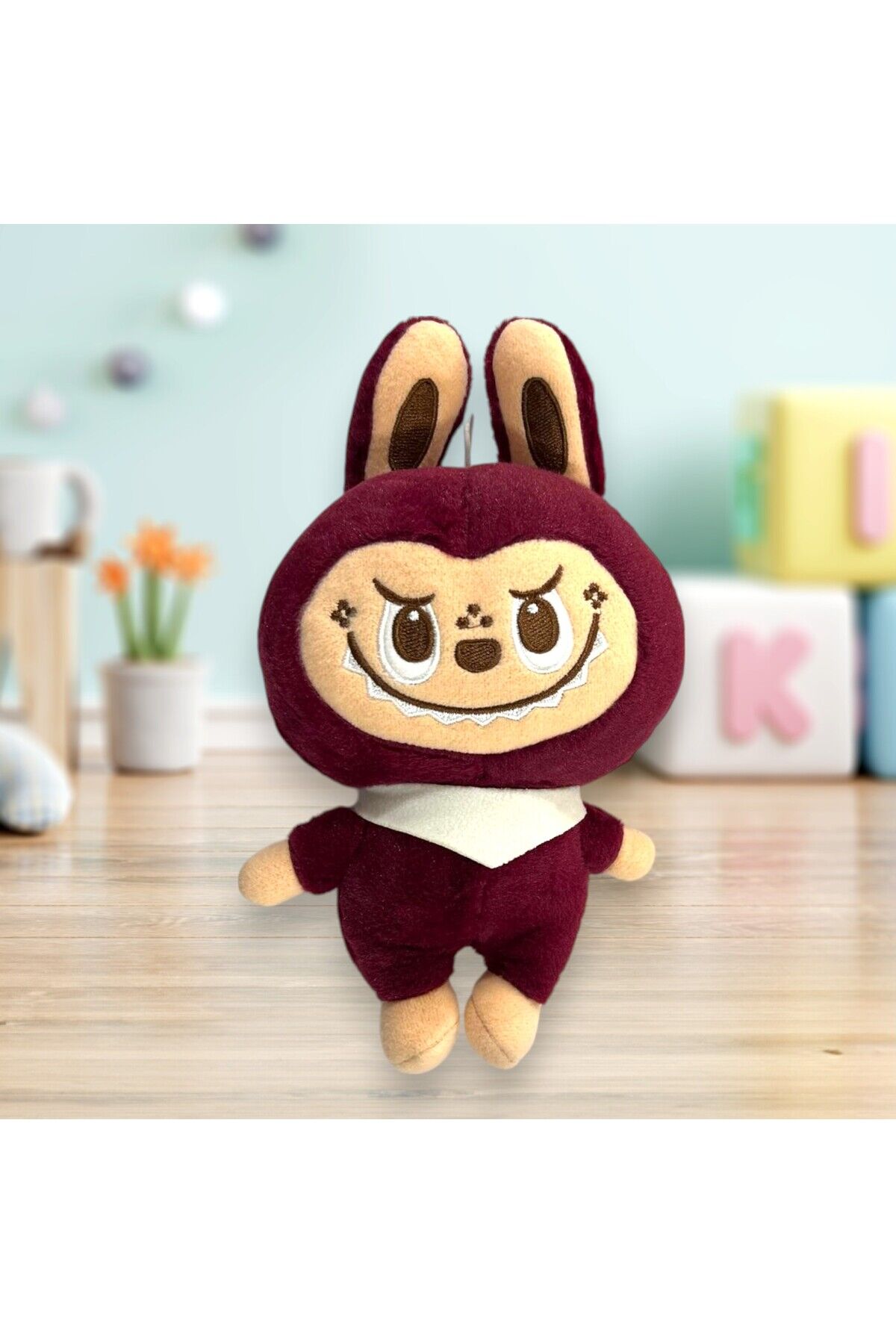 Sevimli Labubu Canavarlar Peluş 28 cm 3 asorti