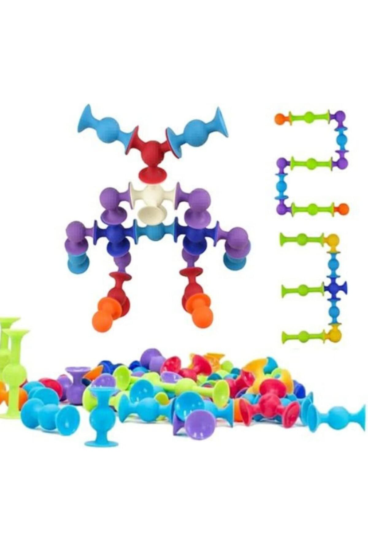 Vakum Molekül 25 Parça Yapı Taşları Fidget Duyusal Popit Eğitici Oyuncak